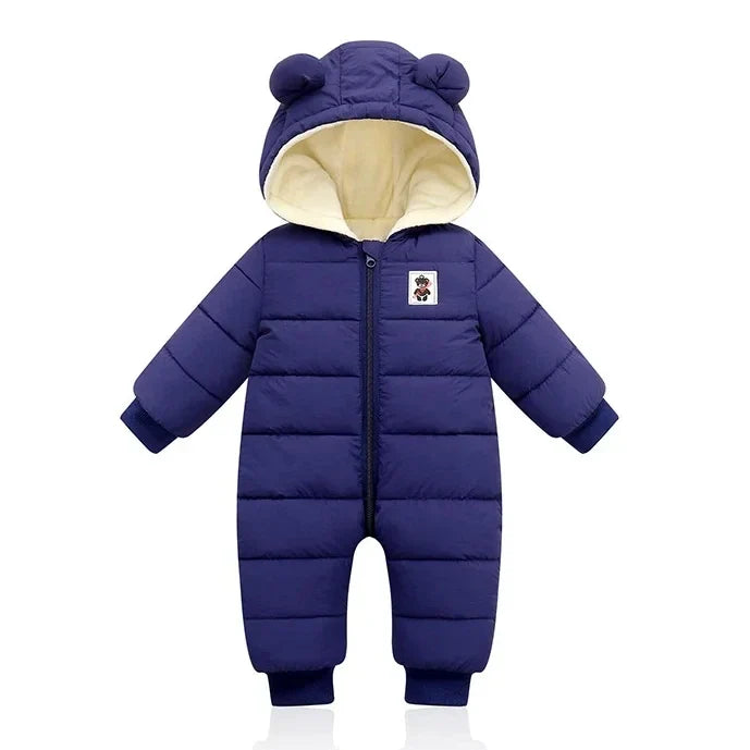 Baby Winter Hooded Jumpsuit