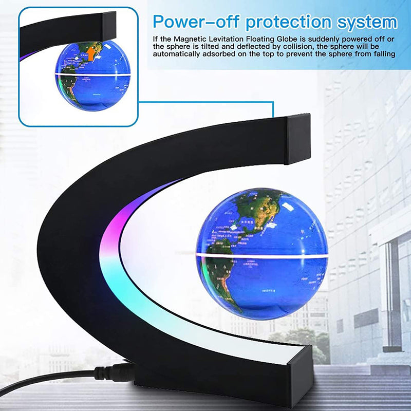 Magnetic Levitation Globe Ornament