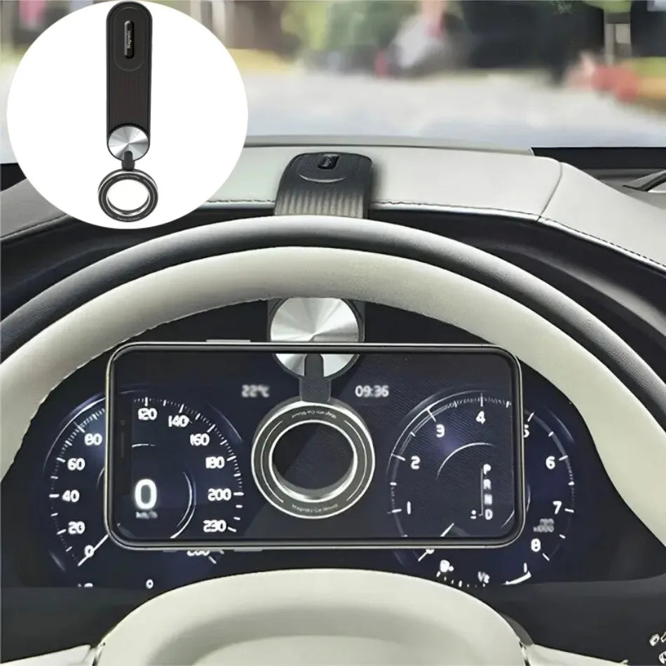 Bendable Magnetic Rotating Phone Holder