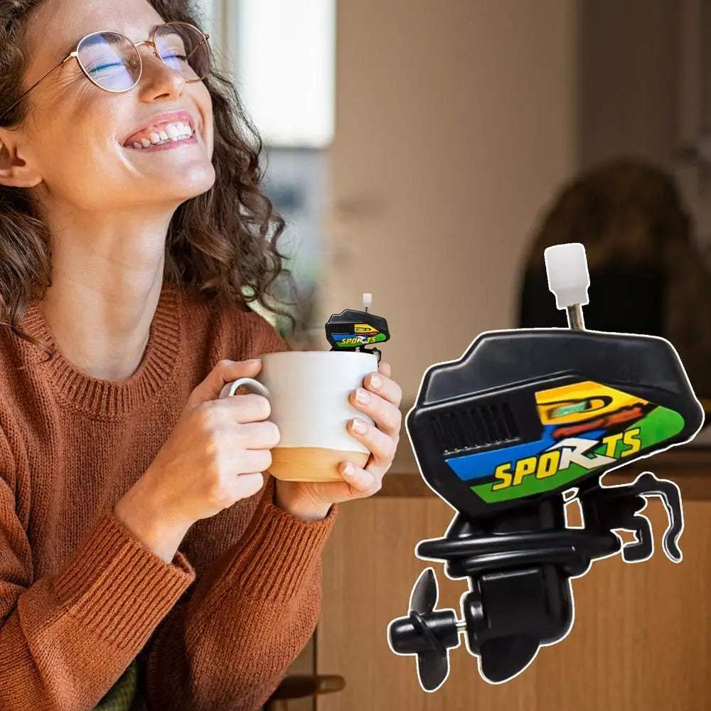 Boat Motor Coffee Stirrer