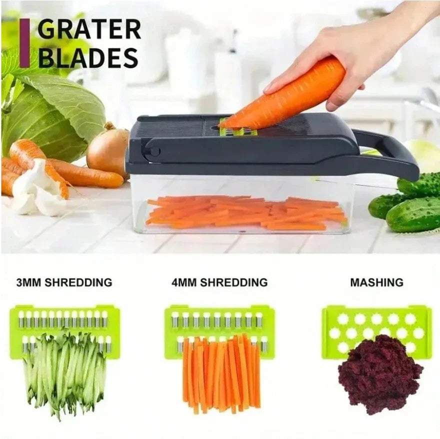 16-in-1 Multifunctional Vegetable Chopper