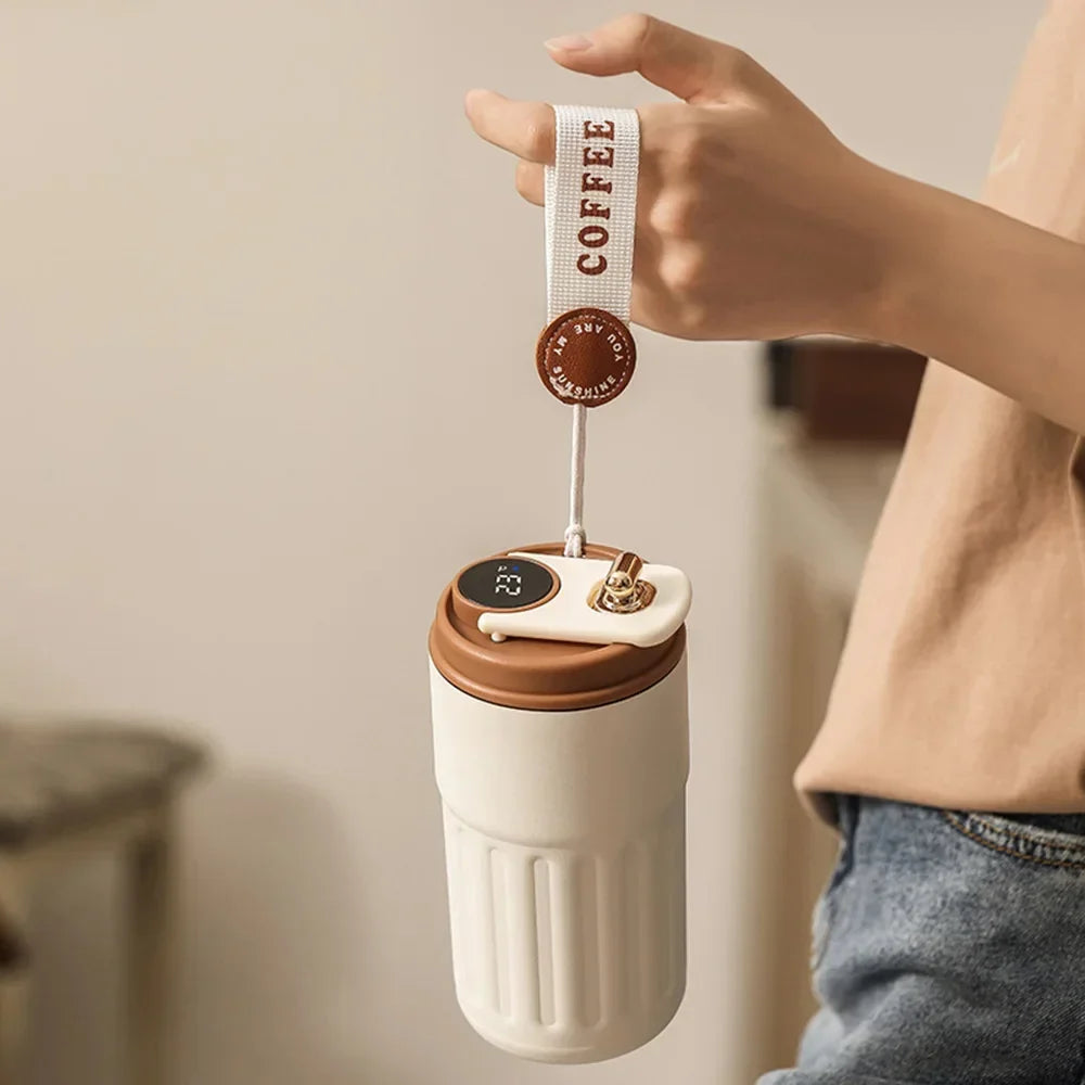 Smart Temperature Monitoring Coffee Cup