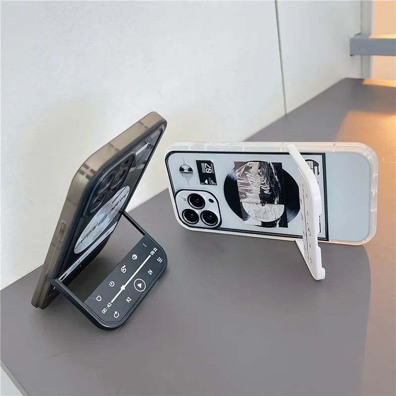 Retro Music Player KickStand Iphone Case