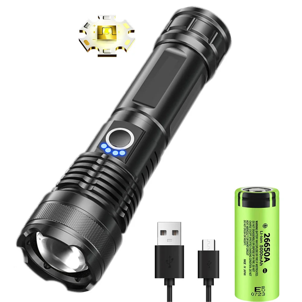 Rechargeable Outdoor Flashlight