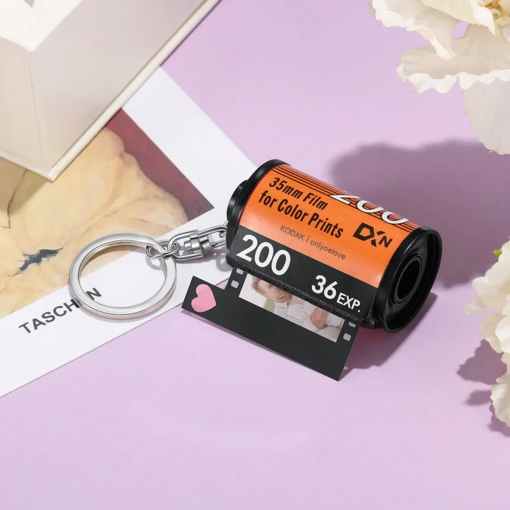 Photos Film Roll keychain