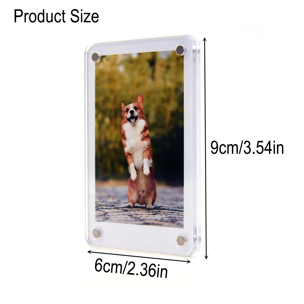 Acrylic Magnetic Photo Frame