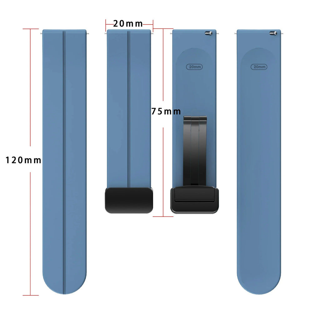 Magnetic Silicone Watch Strap
