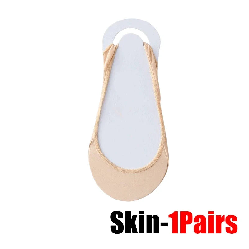 Ultrathin Invisible Half-Palm Socks
