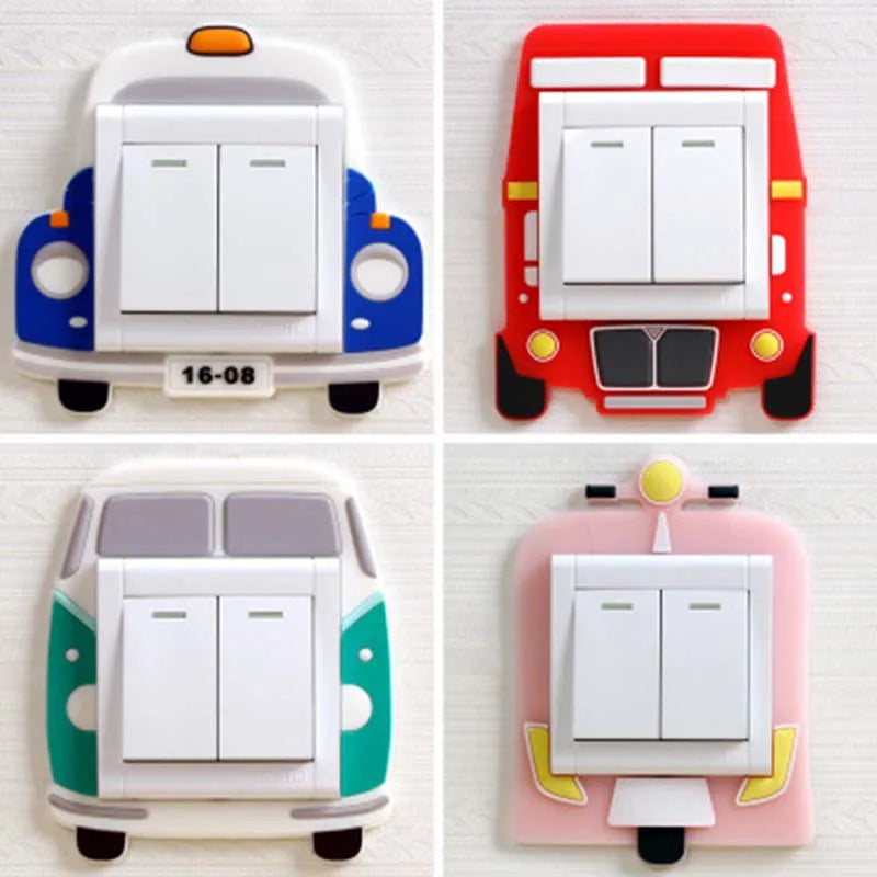 Luminous Silicone Socket Stickers
