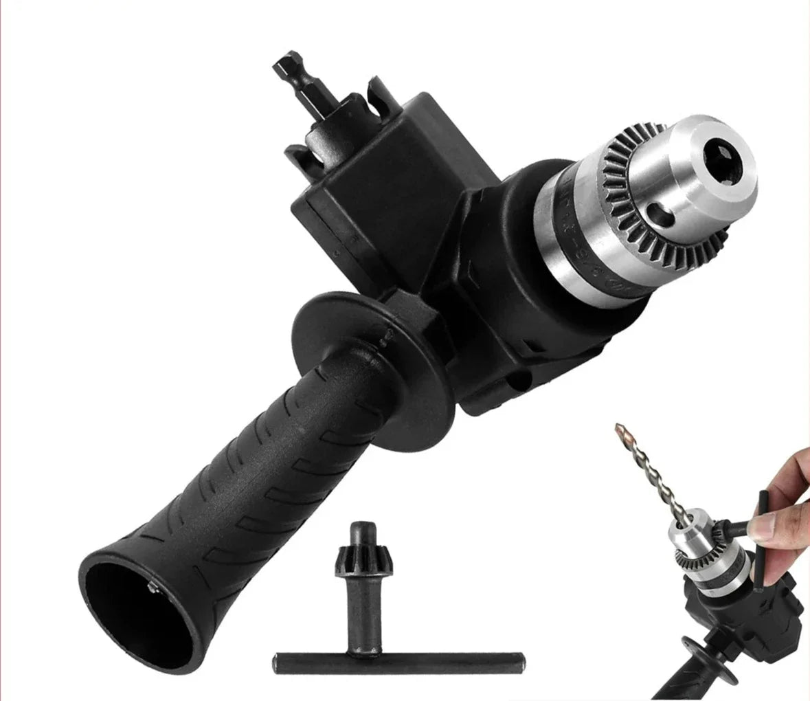 90 Degree Right Angle Drill Bit Adapter