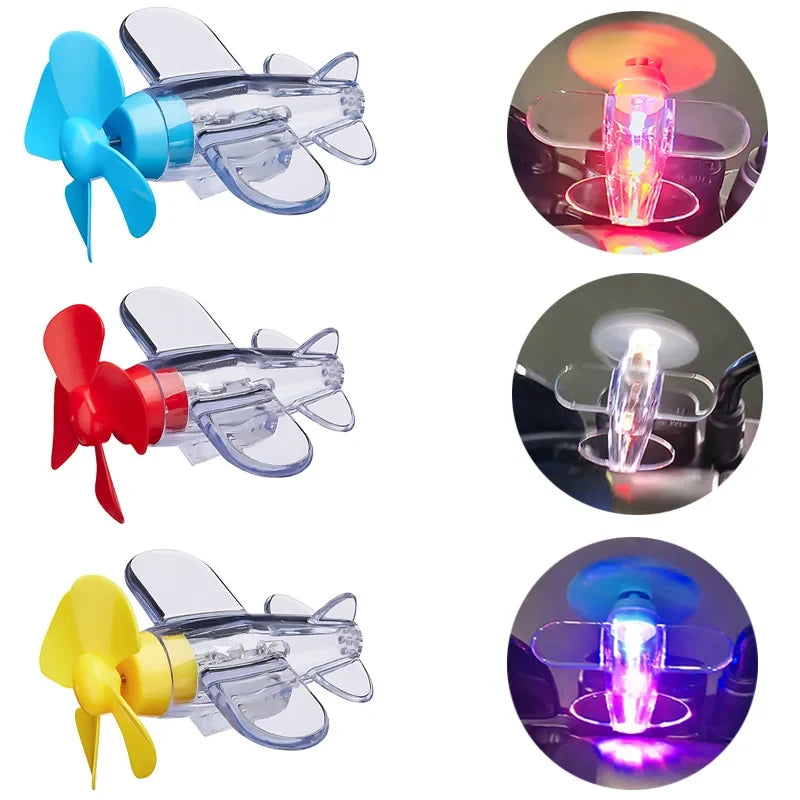 Wind Powered Car LED Decor