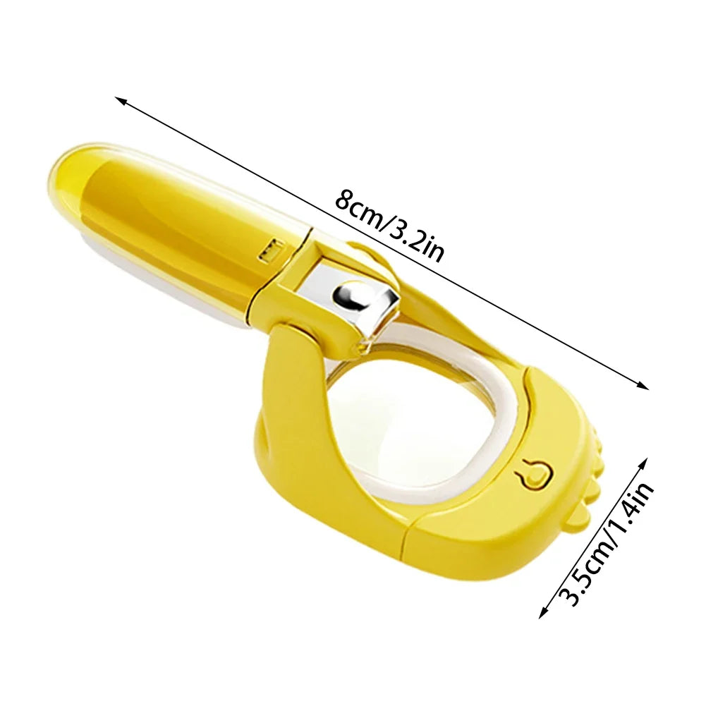 Baby Nail Clipper Magnifier With LED Light