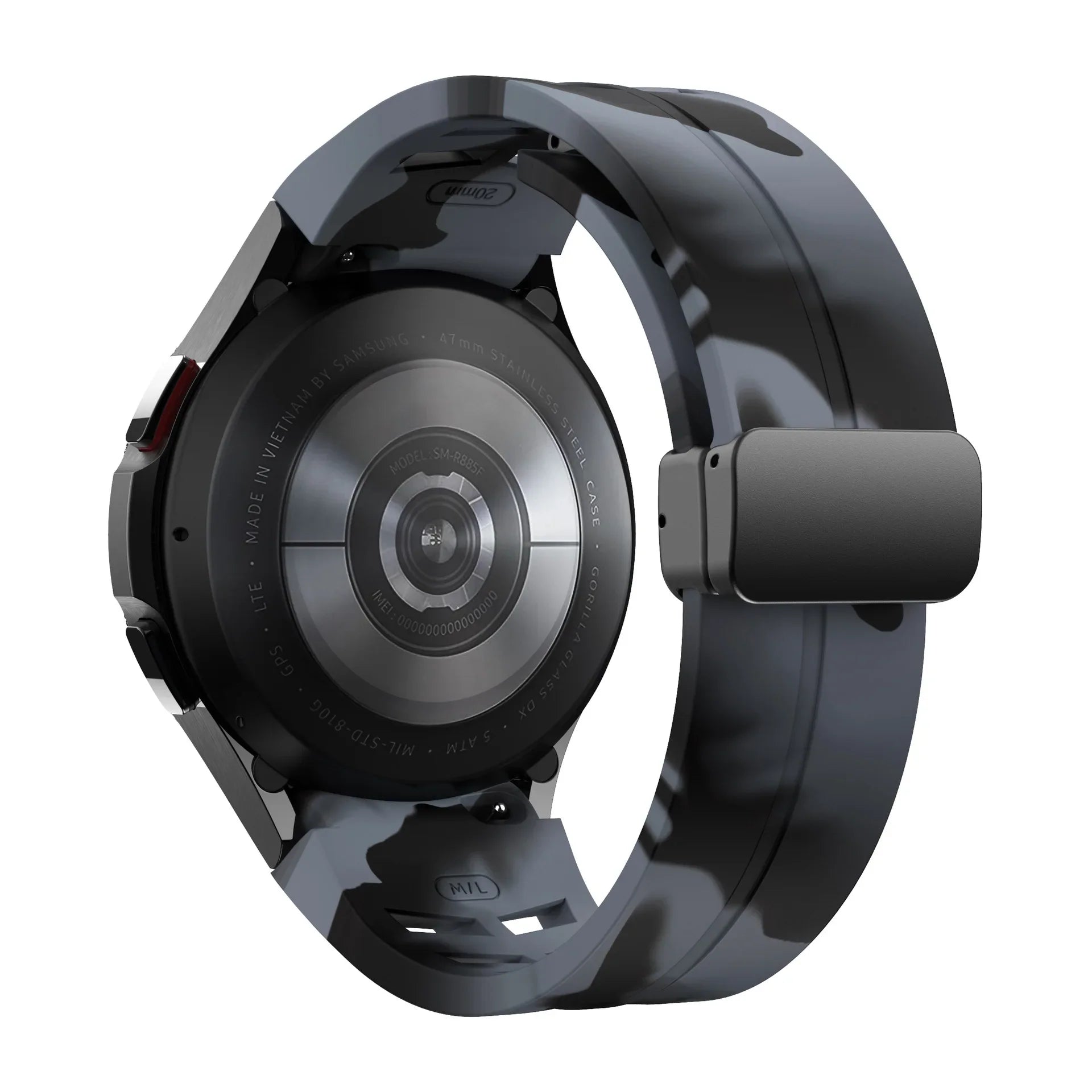 Magnetic Silicone Watch Strap