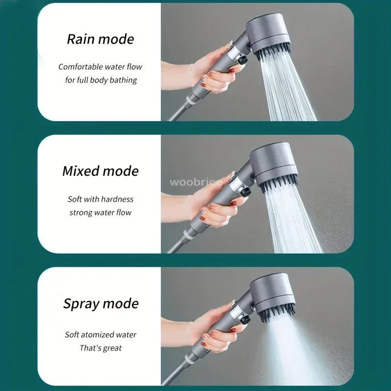 HydroBlast Shower Massager