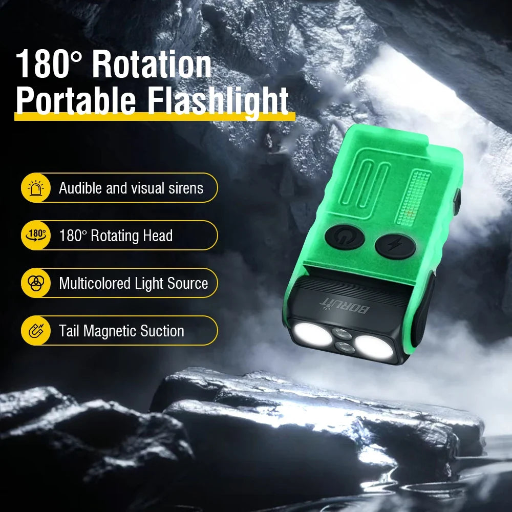 Mini Magnetic Flashlight
