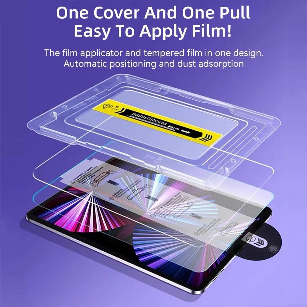 Self Installation IPad Screen Protector Film