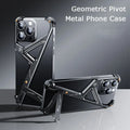Geometric Metal Alloy IPhone Case