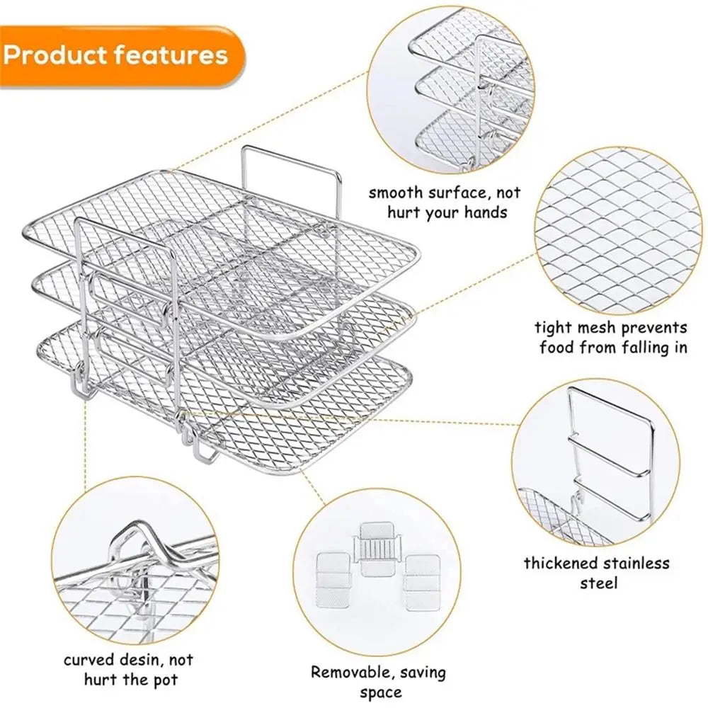 3 Tier Air Fryer Rack