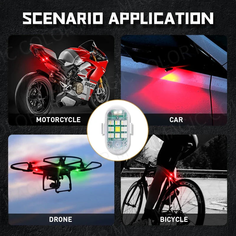 RC Anti-collision Flickering LED Light