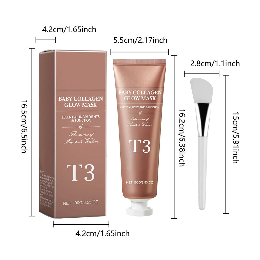 Korean Glass Skin Collagen Glow Mask