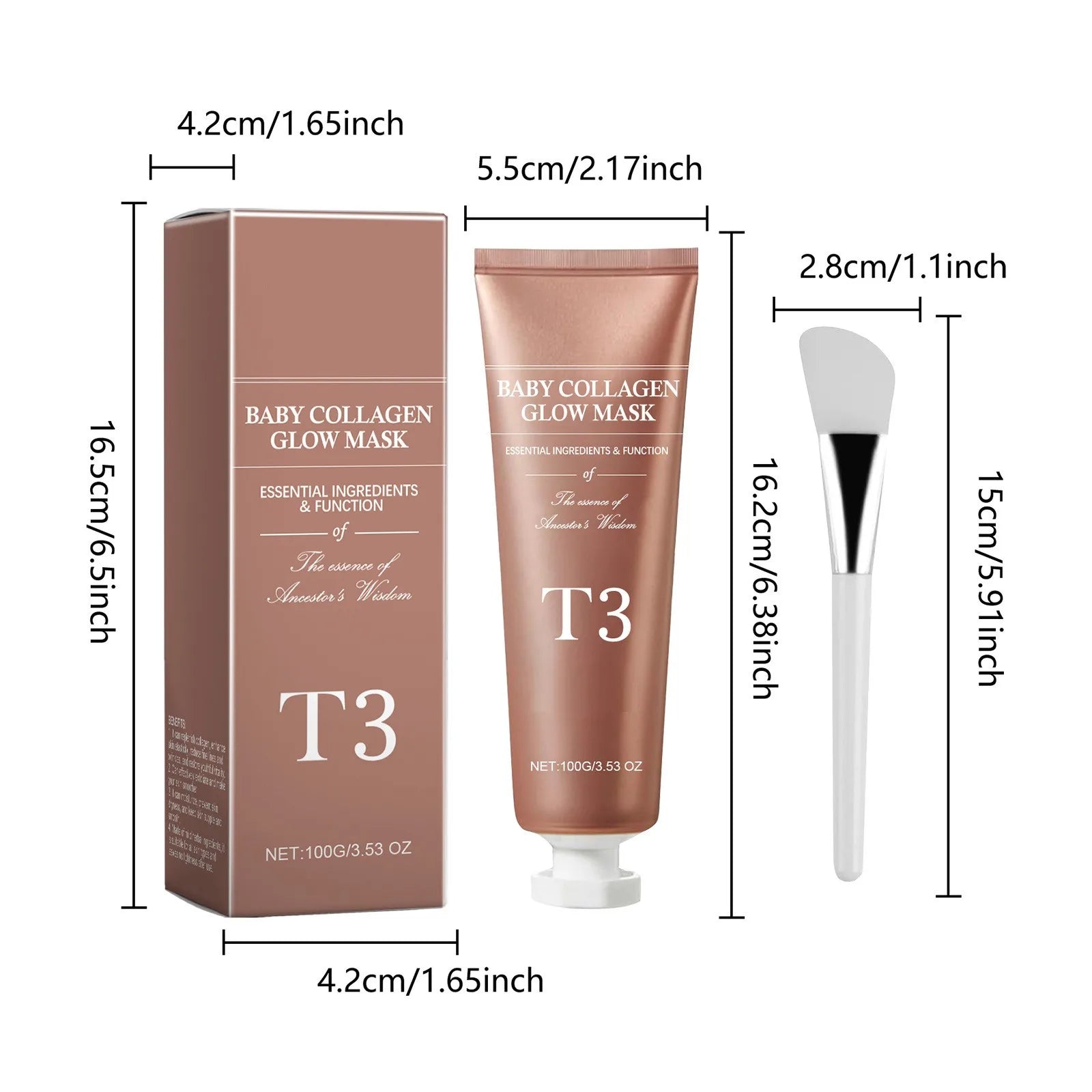 Korean Glass Skin Collagen Glow Mask