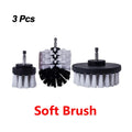Drill Attachment Scrub Brush Kit