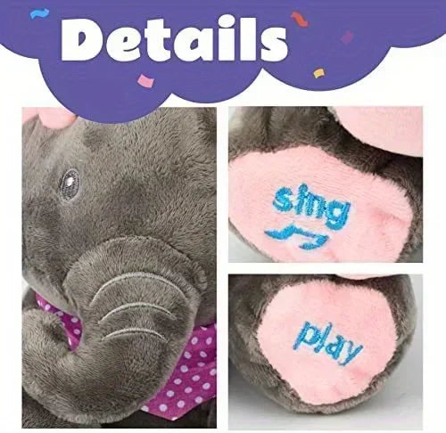 Hide and Seek Elephant Plush Toy