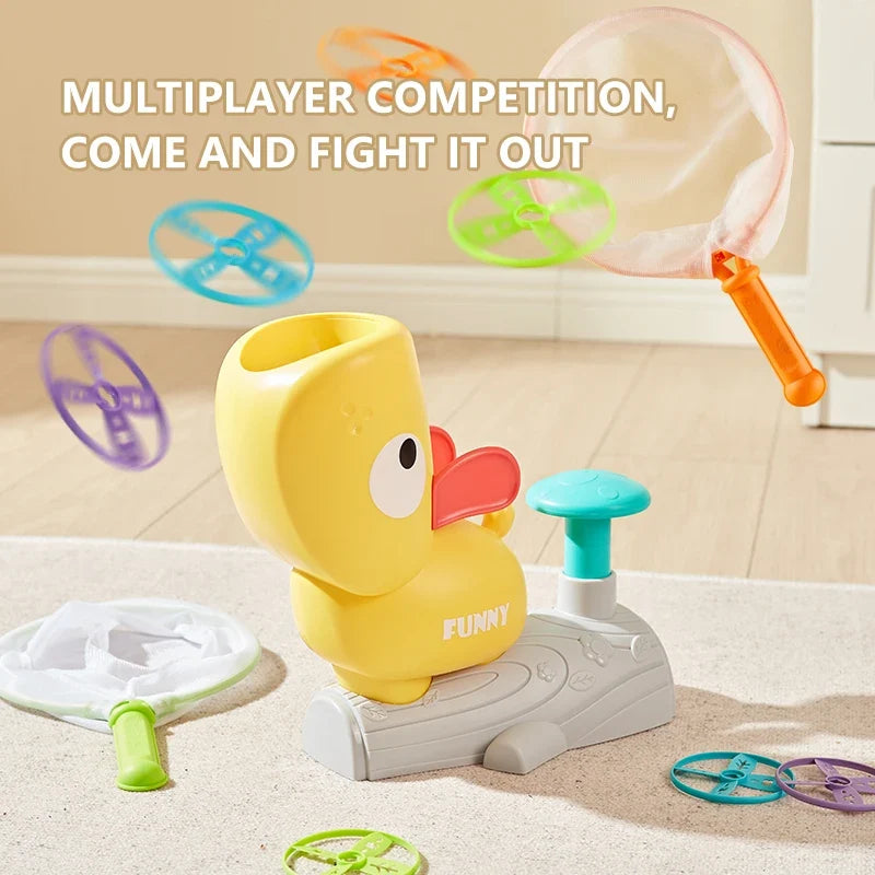 Flying Disc Launcher Toy