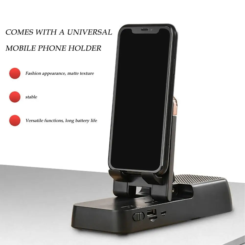 Mobile Holder With Wireless Speaker