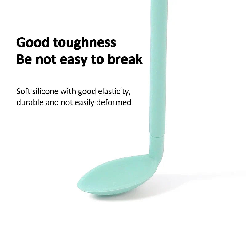 Retractable Silicone Scraper Spoon