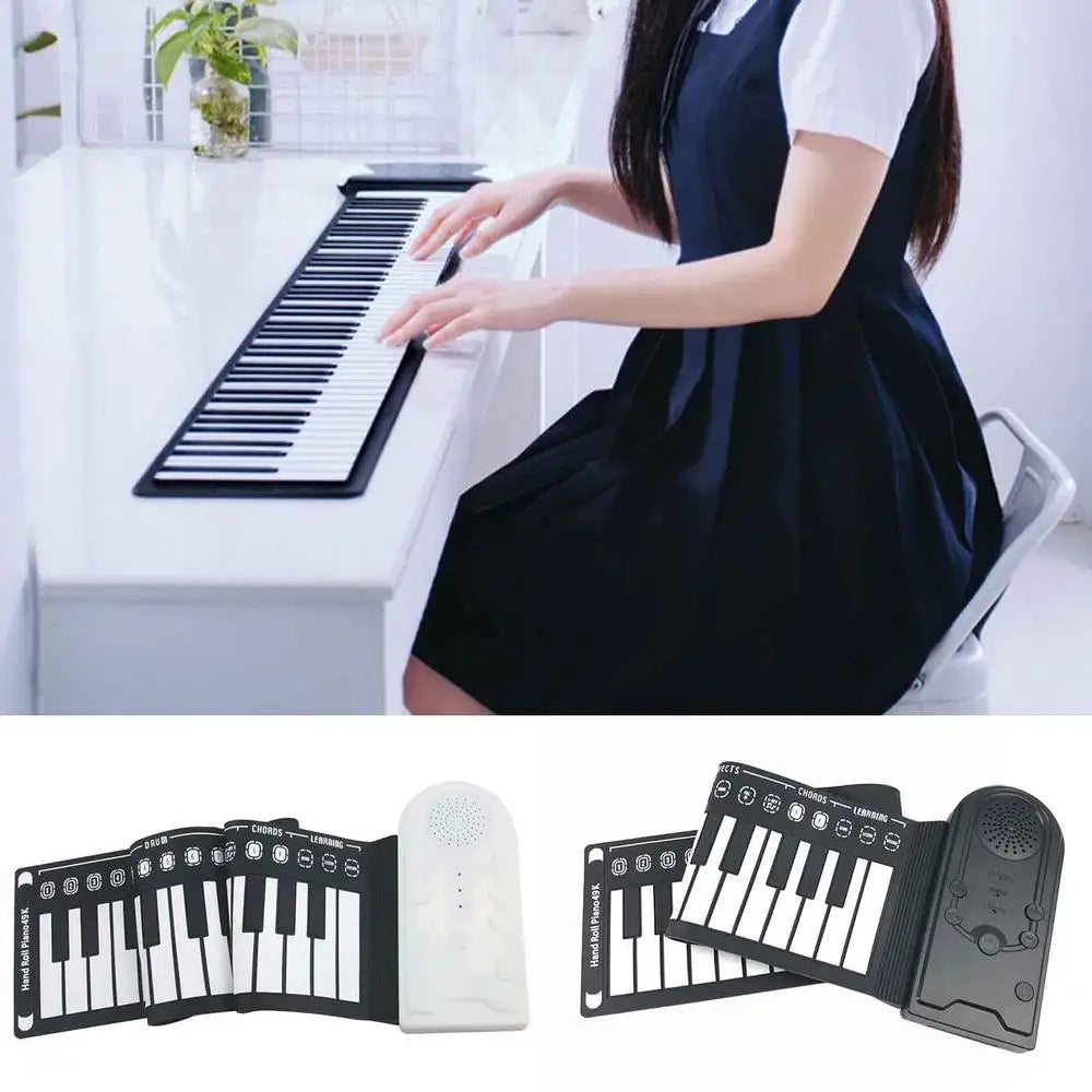 Foldable Electric Keyboard Mat