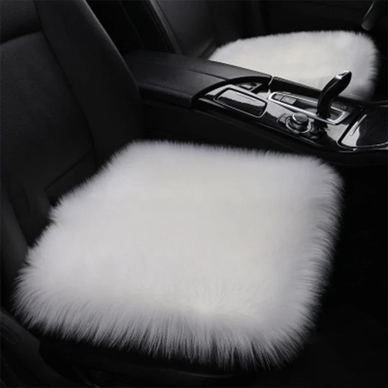Soft Plush Car Seat Cushion Cover