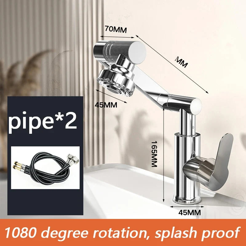 Hot And Cold Bathroom Basin Faucet