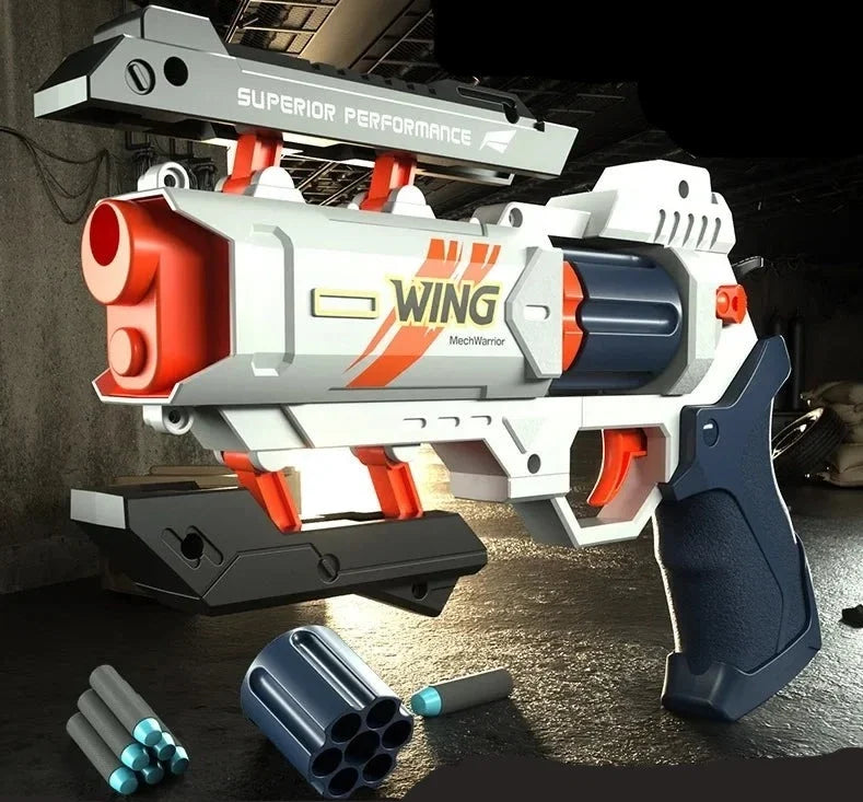 Soft Bullet Revolver Gun Toy