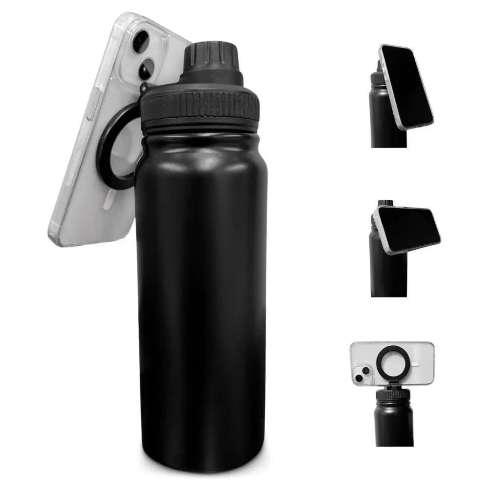 Insulated Water Bottle Magnetic Phone Holder