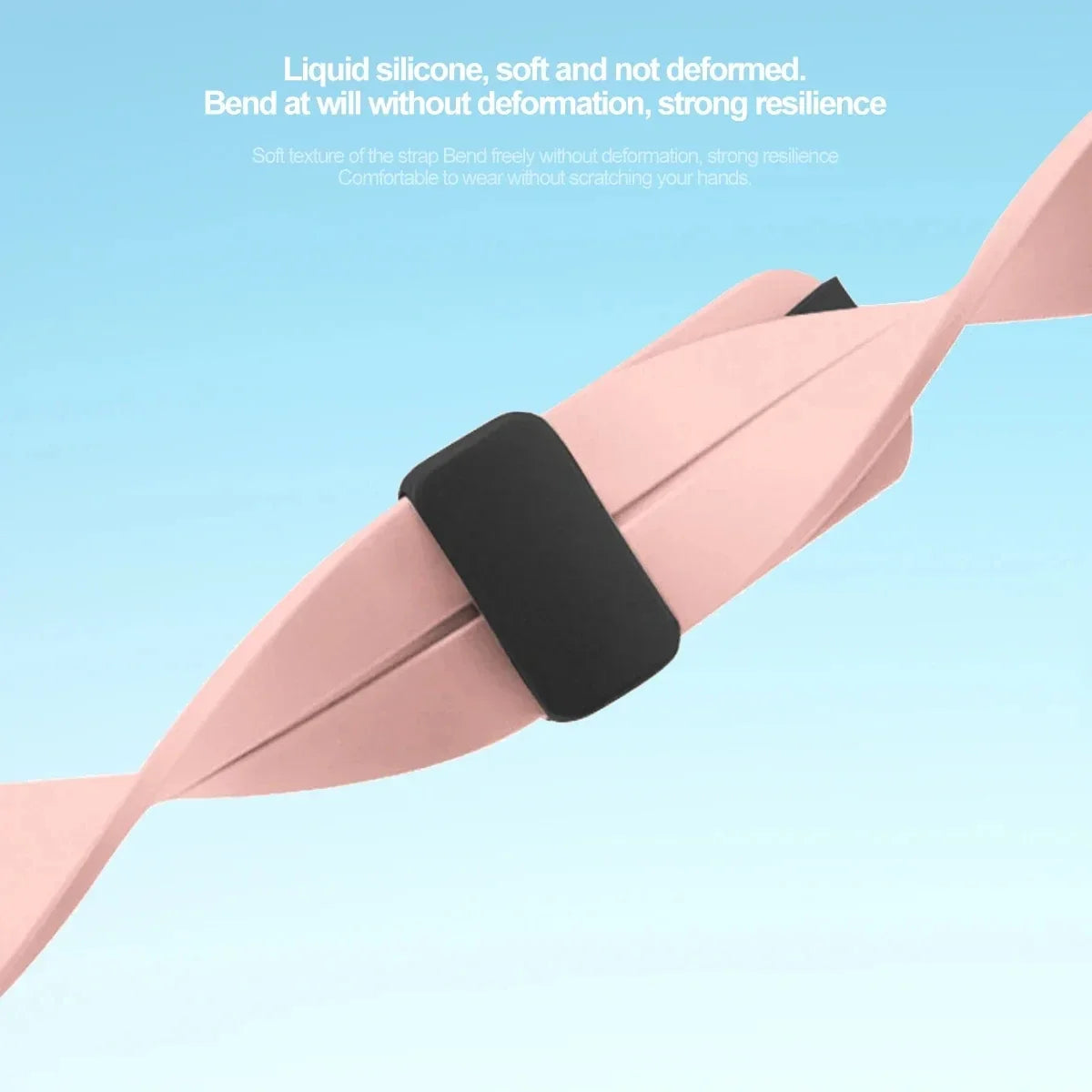 Magnetic Silicone Watch Strap