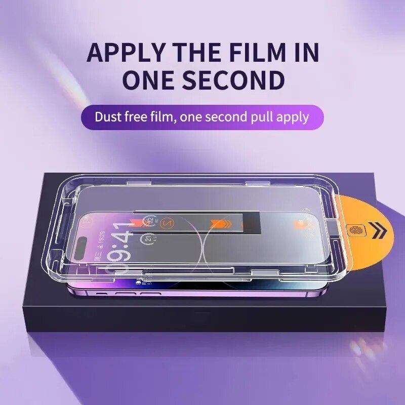 Dust free Self Installation Privacy Screen Protector