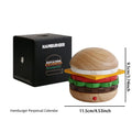 Creative Hamburger Calendar