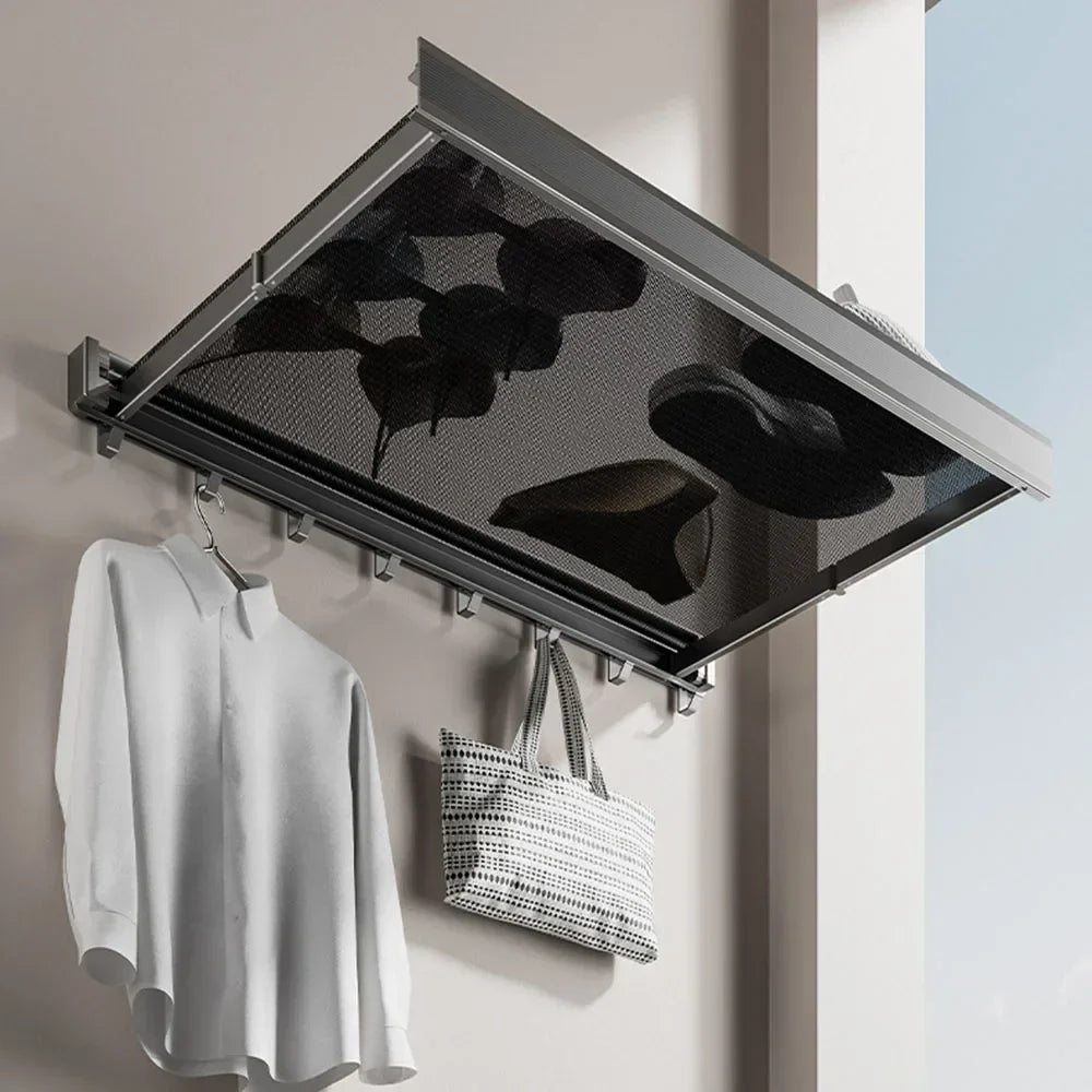 Retractable Clothes Drying Rack