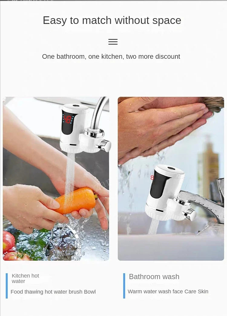Instant Electric Water Heater Faucet