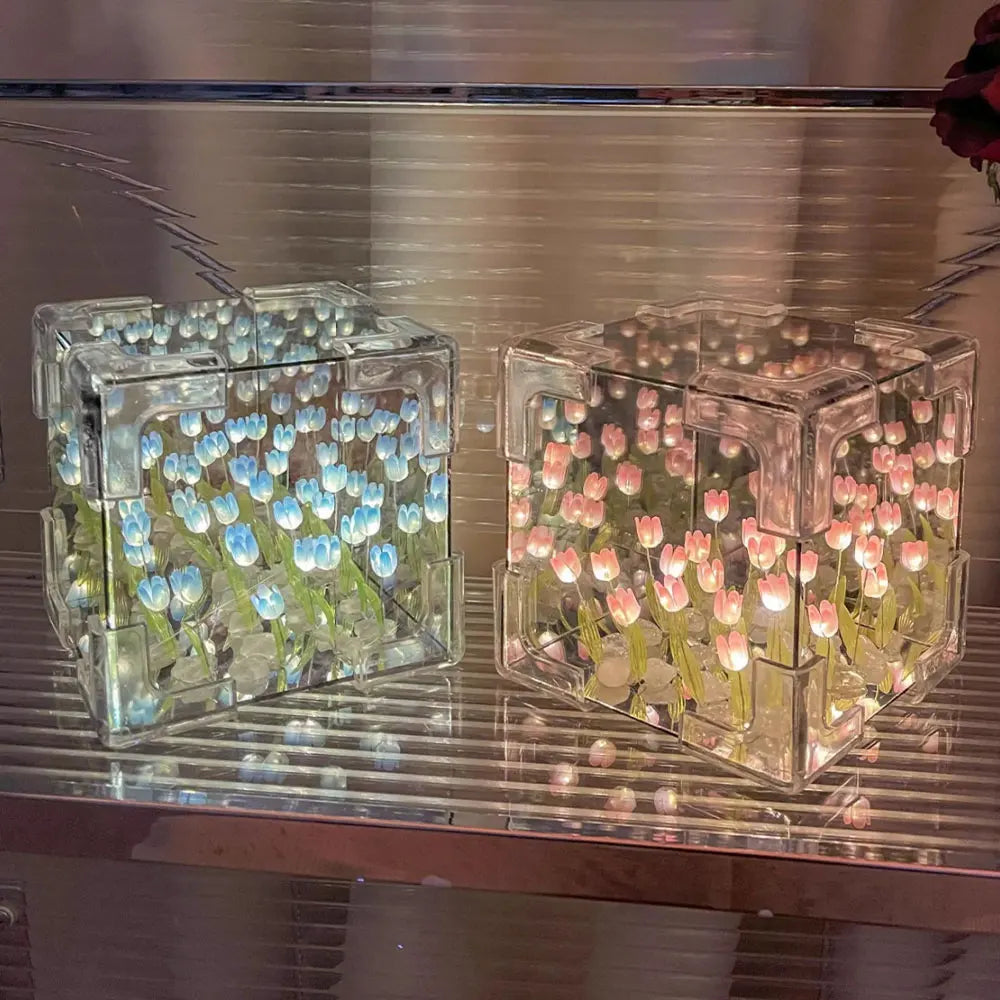 DIY Tulip Night Lamp