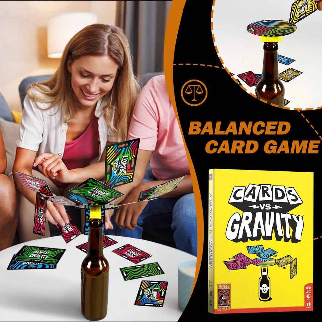 Anti-Gravity Card Balancing Game
