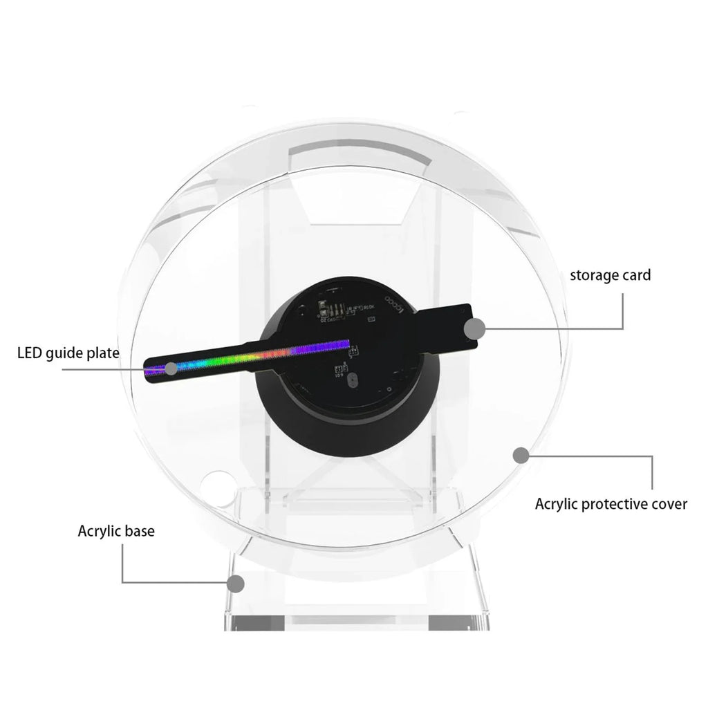 Mini 3D Holographic Projector