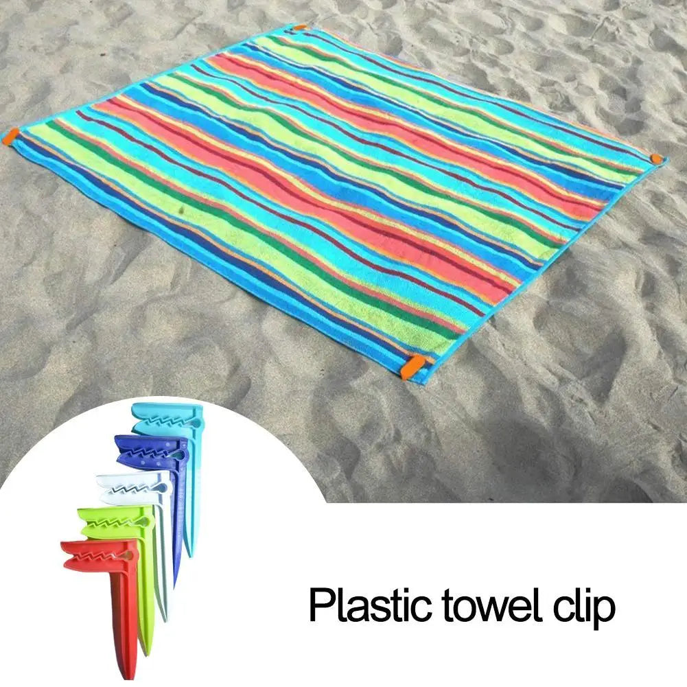 4PCS Camping Towel Clip