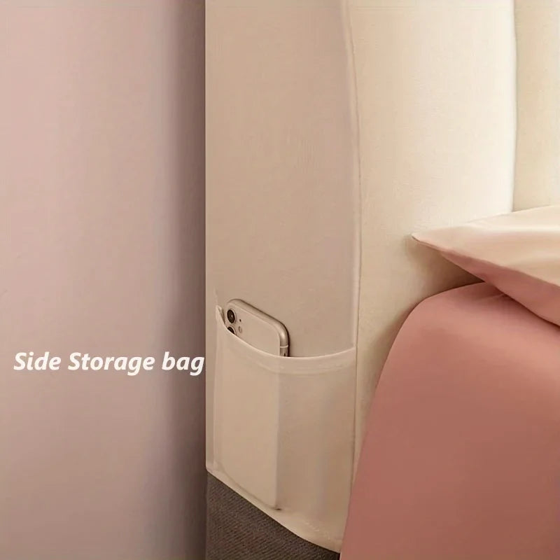 Luxury Plush Quilted Headboard Protector
