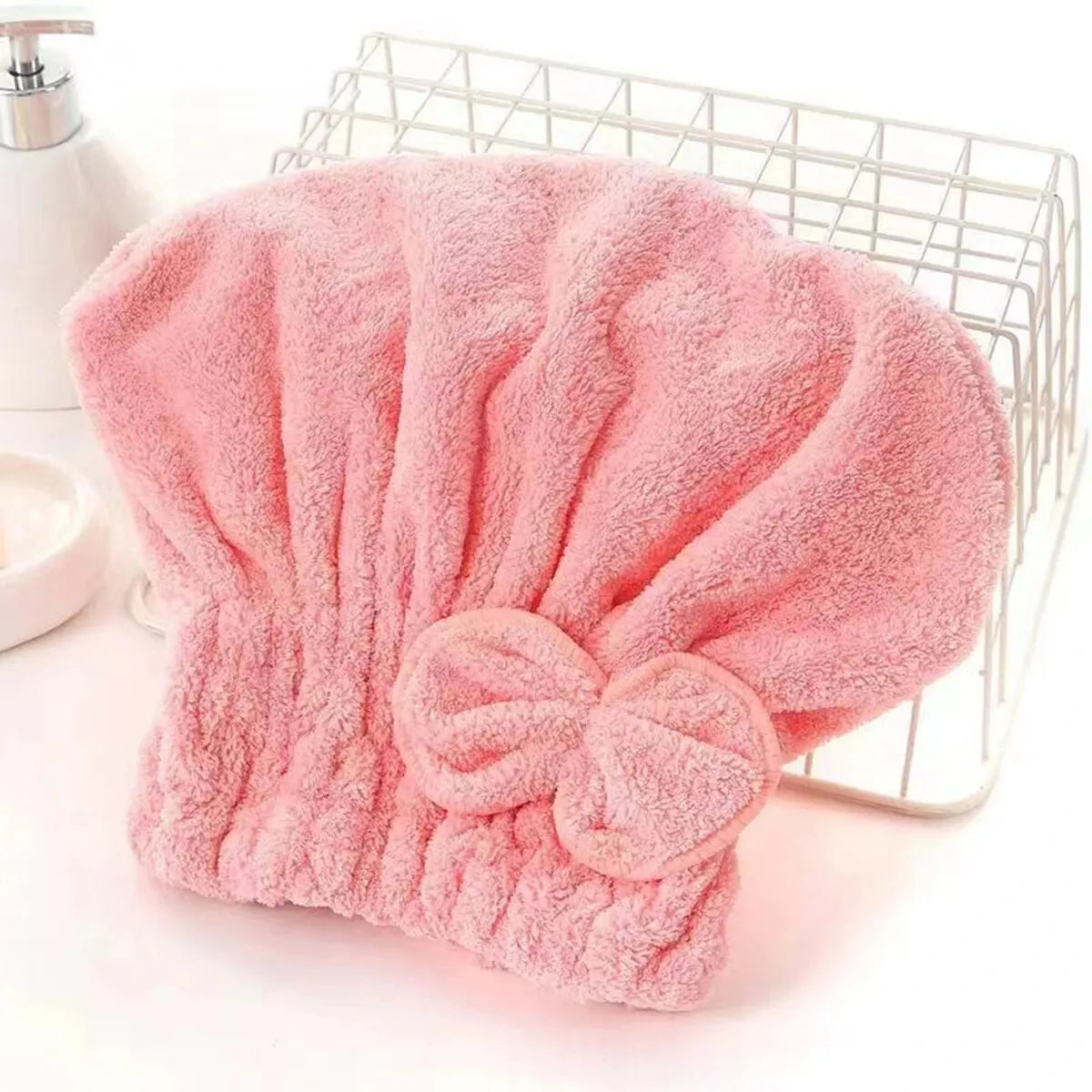 Microfiber Hair Drying Shower Turban