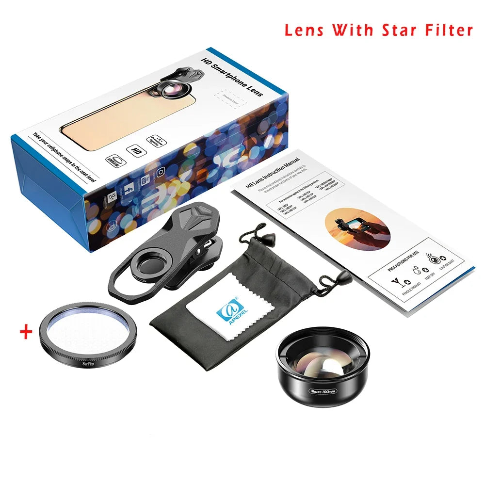 4K HD Phone Camera Macro Lens