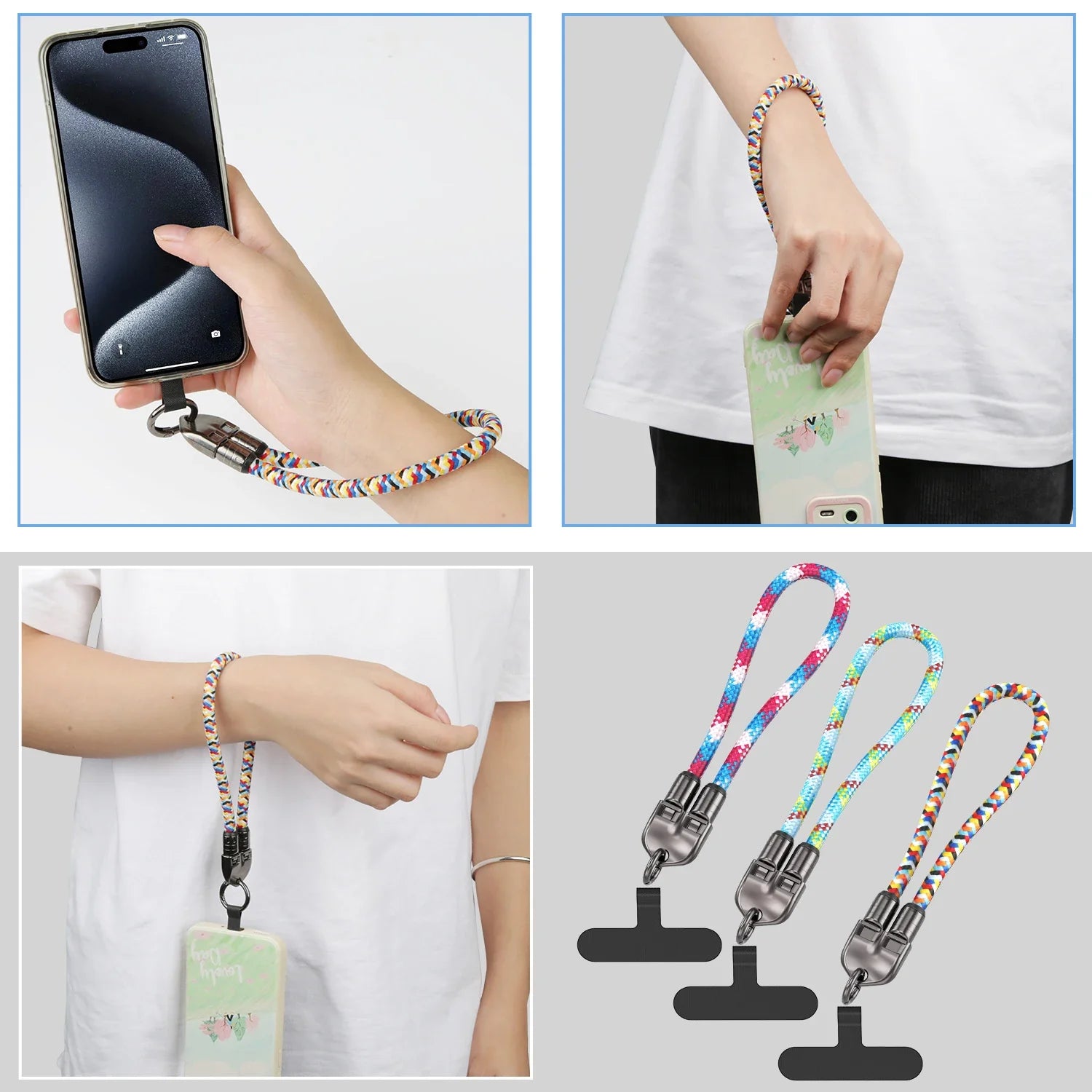 2 In 1 Lanyard Strap Fast Charging Cable