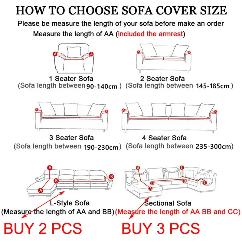 Waterproof Elastic Sofa Cover