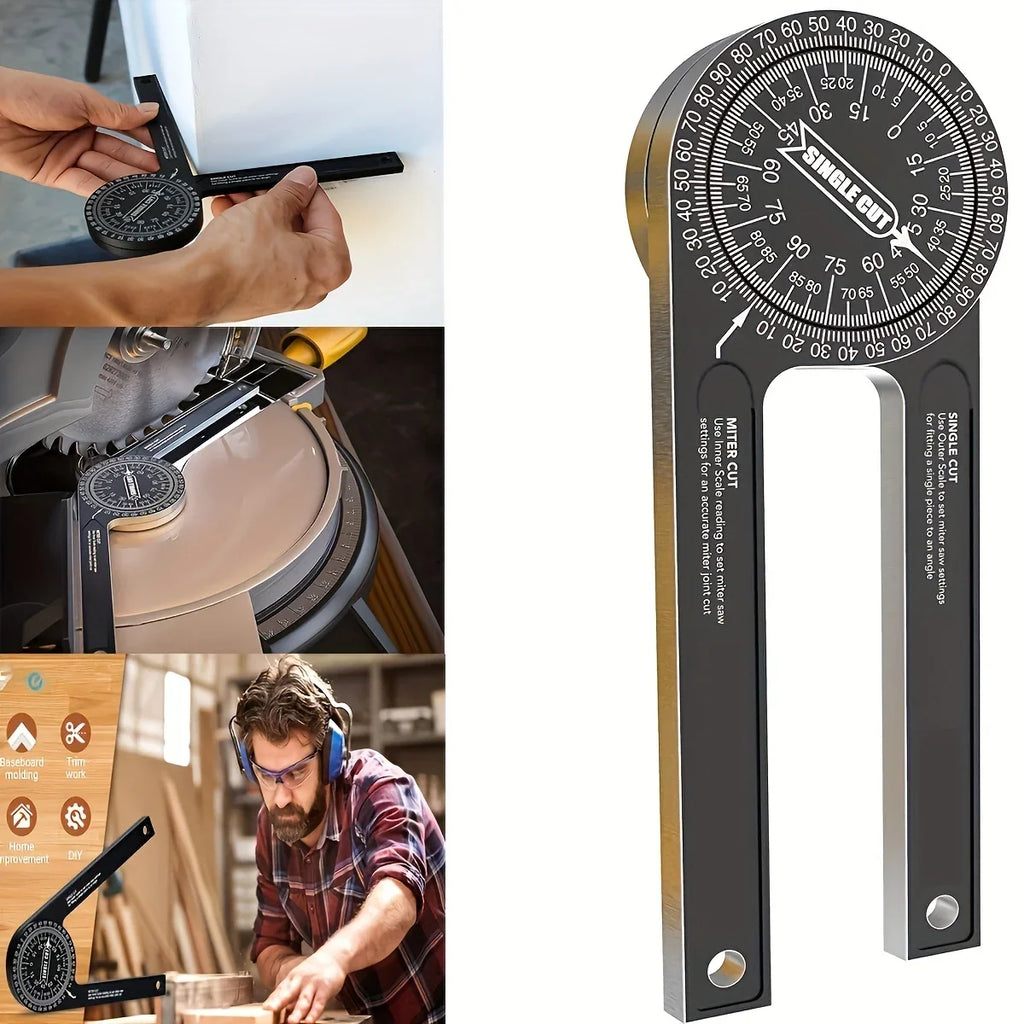 Adjustable Angle Measuring Protractor
